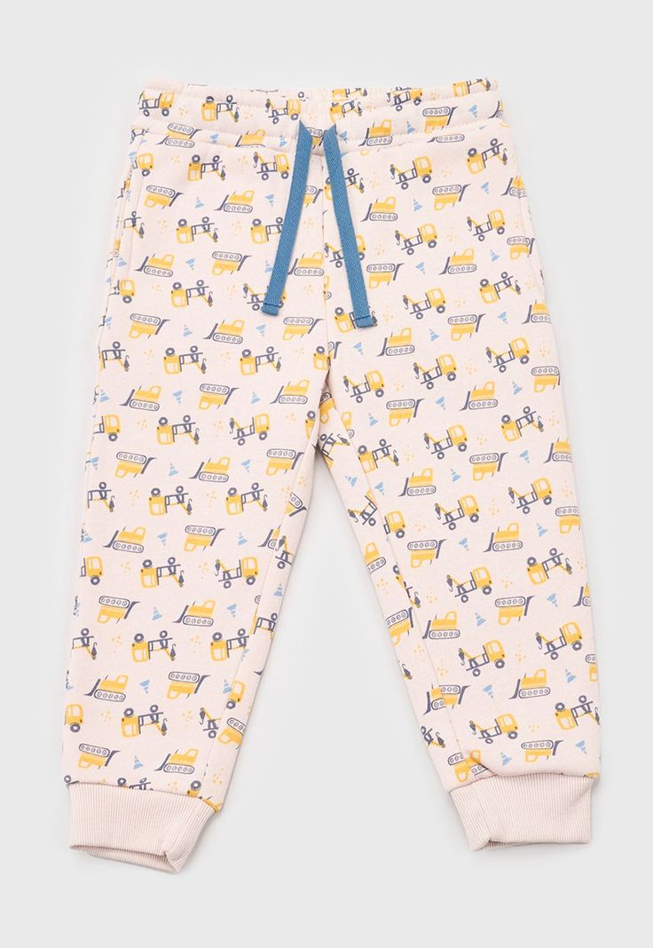 Pantalon De Buzo Bebe Niño Fullprint Beige Corona-0