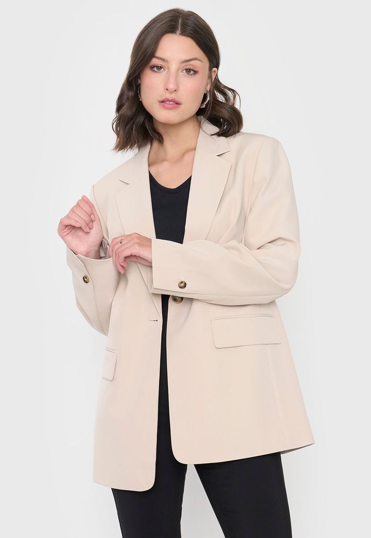 Blazer Mujer Oversize Arena Corona-0