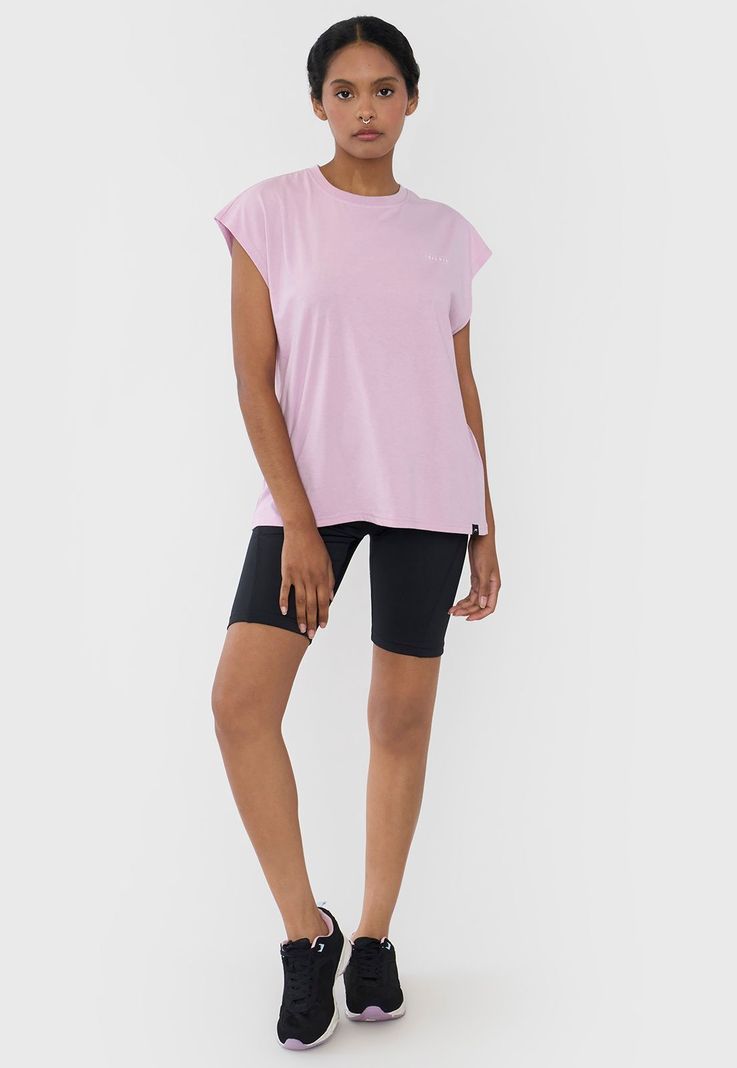 Polera Mujer Deportiva Amplia Fun Rosado Corona-3