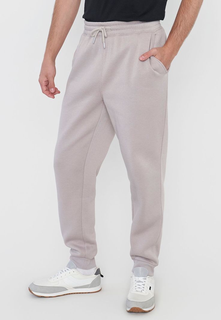 Buzo Hombre Jogger Ecru Corona-1