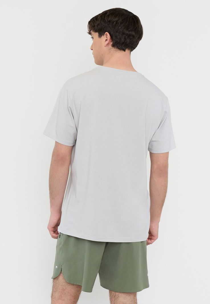 Polera Hombre Deportiva Fun Gris Corona-2