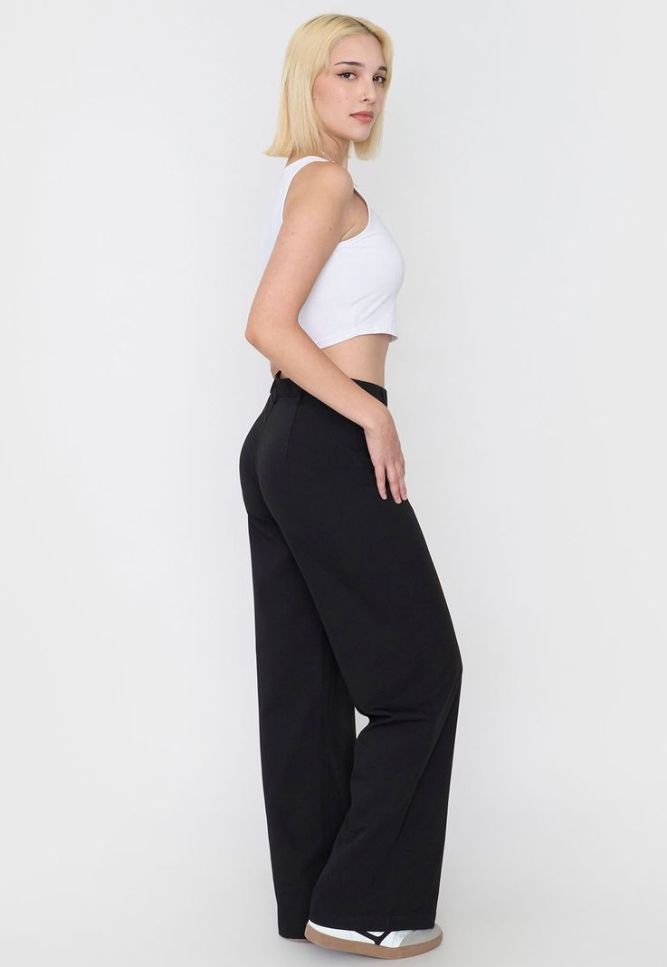 Pantalón Mujer Sastrero Color Negro Corona-3