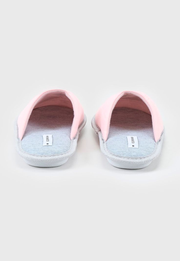 Pantufla Mujer Lurex Perla Lunas Corona-3