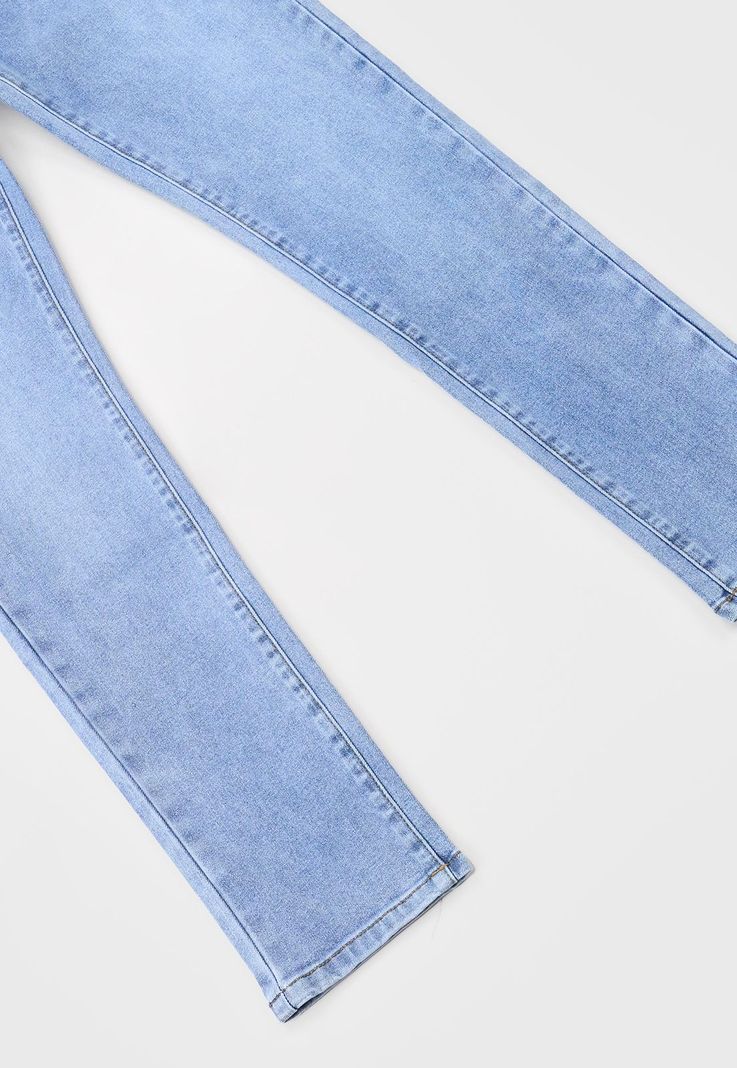 Jeans Niño Teens 5 Bolsillos Azul Claro Corona-3