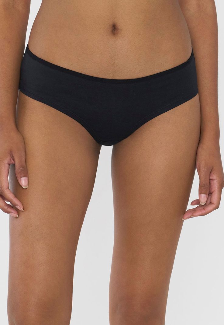 Pantaleta Mujer Tripack Cotton Mix Negro Corona-0