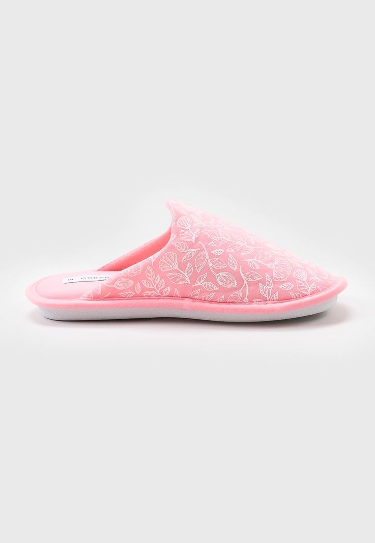 Pantufla Mujer Básica Mujer Coral Corona-1