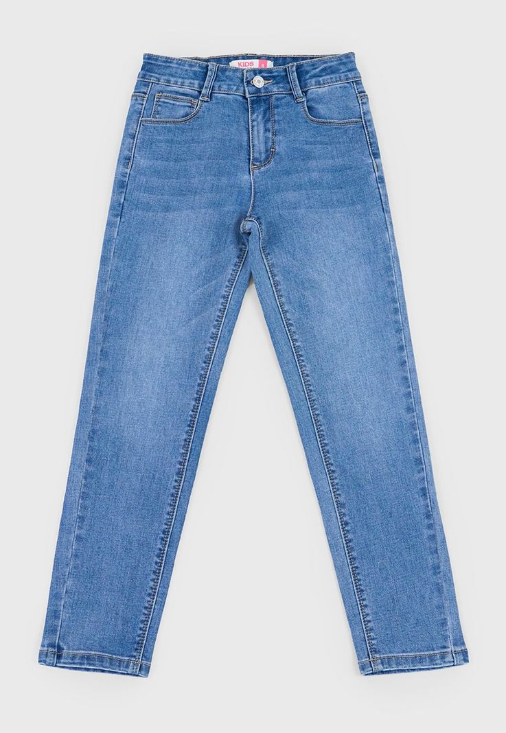Jeans Niña Kids Skinny Azul Claro Corona-0