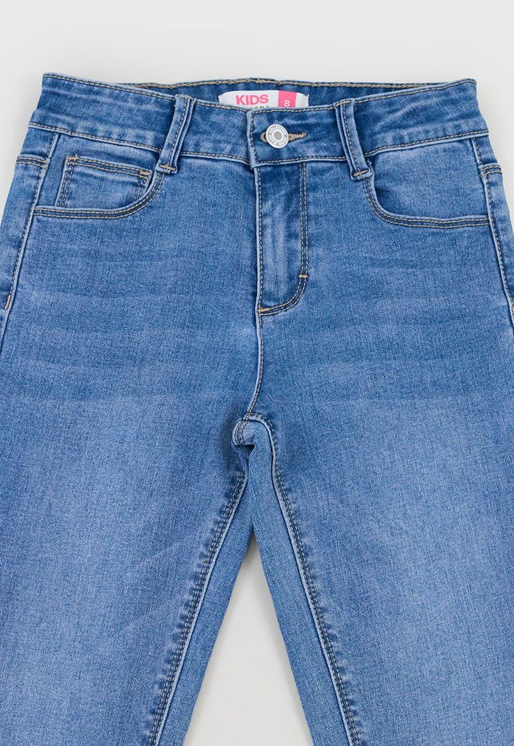 Jeans Niña Kids Skinny Azul Claro Corona-2
