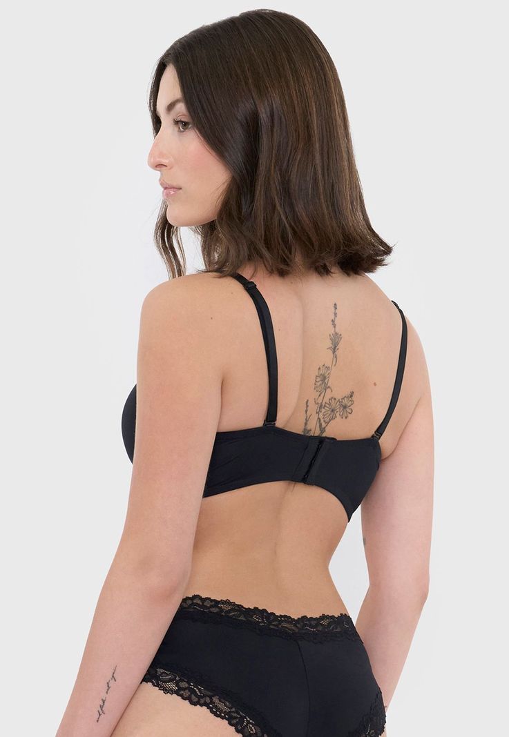 Sostén Mujer Strapless Copa B Ecru Corona-1