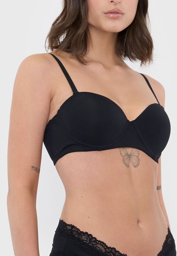 Sostén Mujer Strapless Copa B Ecru Corona-2