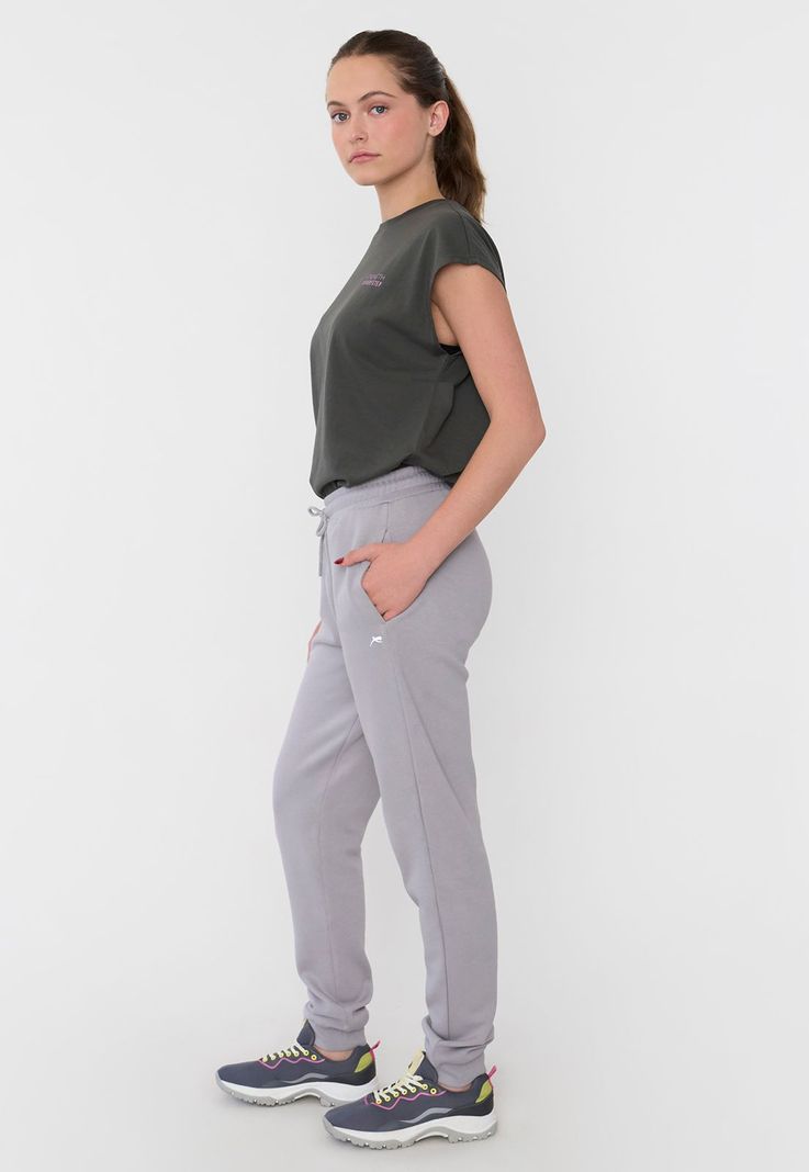Buzo Mujer Deportivo Jogger Color Gris Corona-3