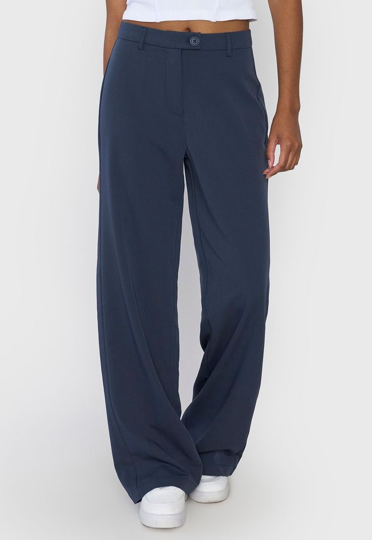 Pantalón Mujer Gris Sastrero Corona-1