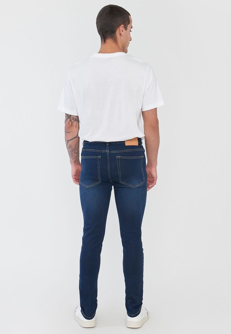 Jeans Hombre Super Skinny Color Raw Corona-2