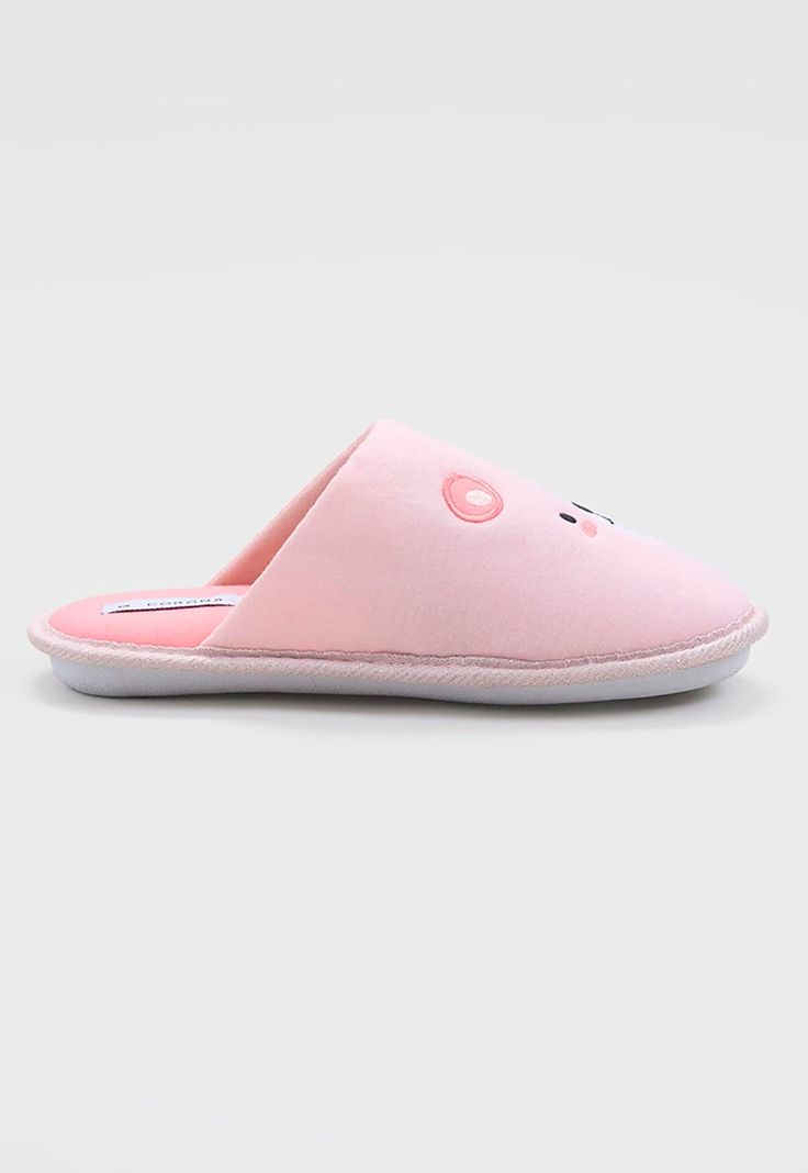 Pantufla Mujer Detalles Lurex Perla Corona-1