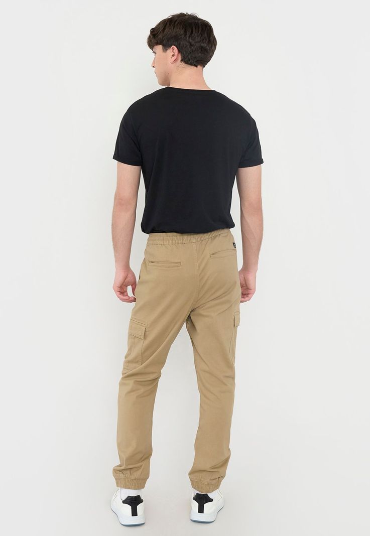 Buzo Hombre Jogger Cargo Camel Corona-2