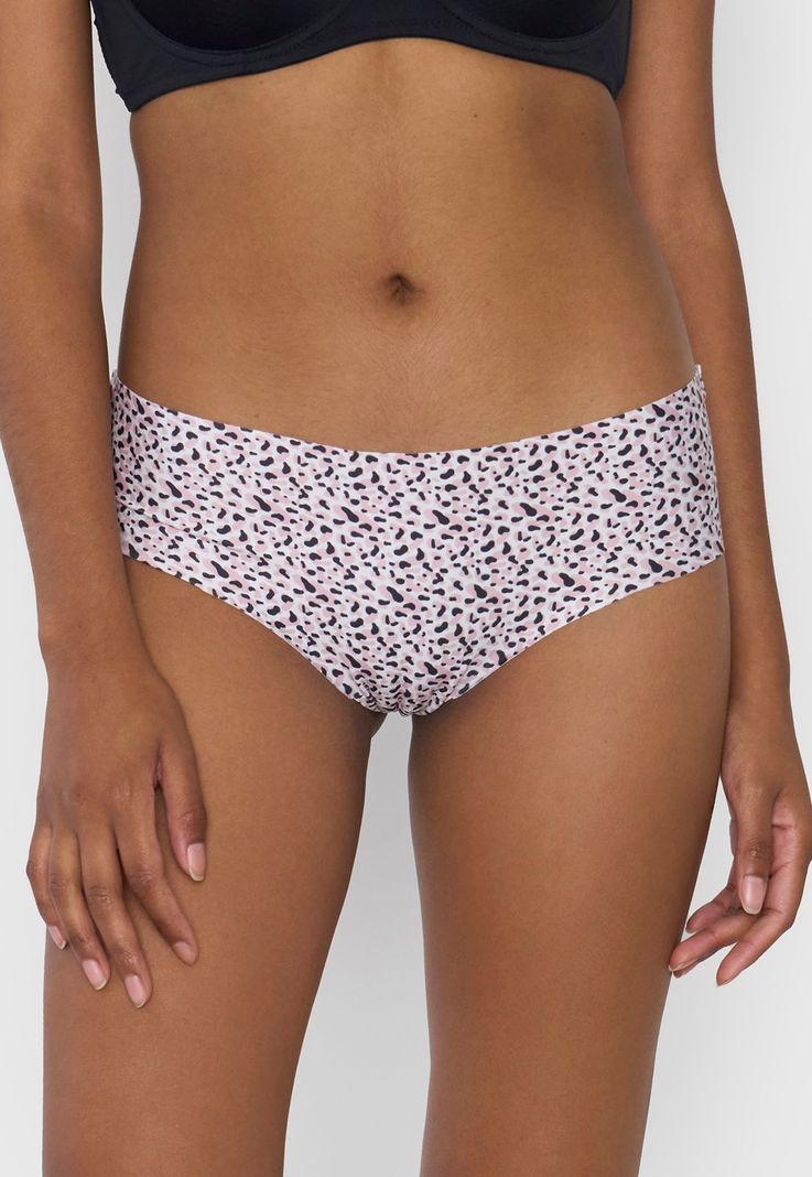 Pantaleta Mujer Microfibra Print Palo Rosa Corona-1
