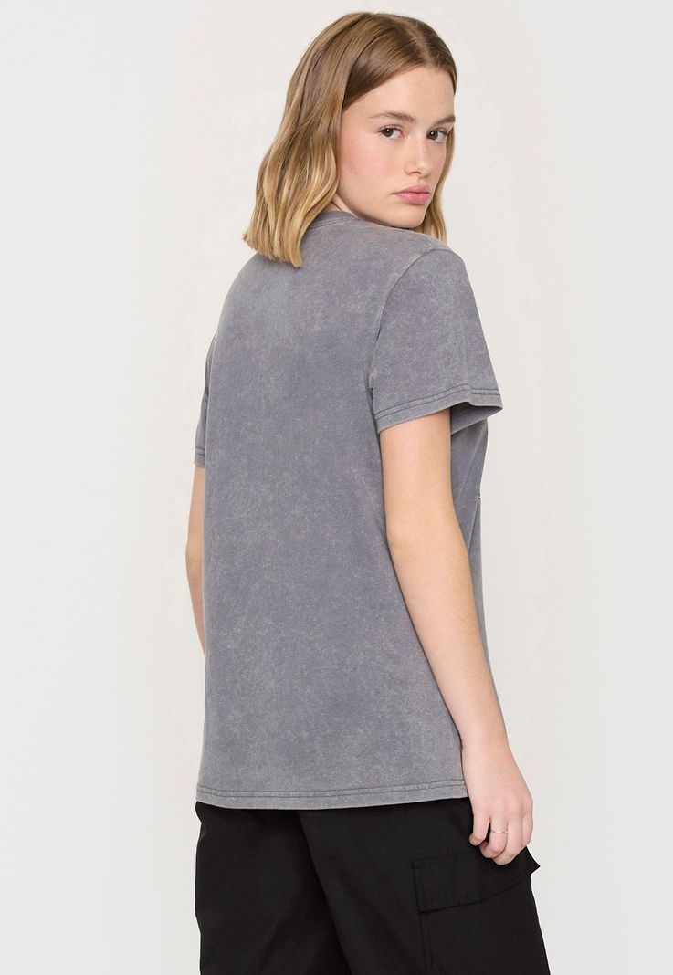 Polera Mujer Fun Oversize Gris Tigre Acid Wash Corona-1