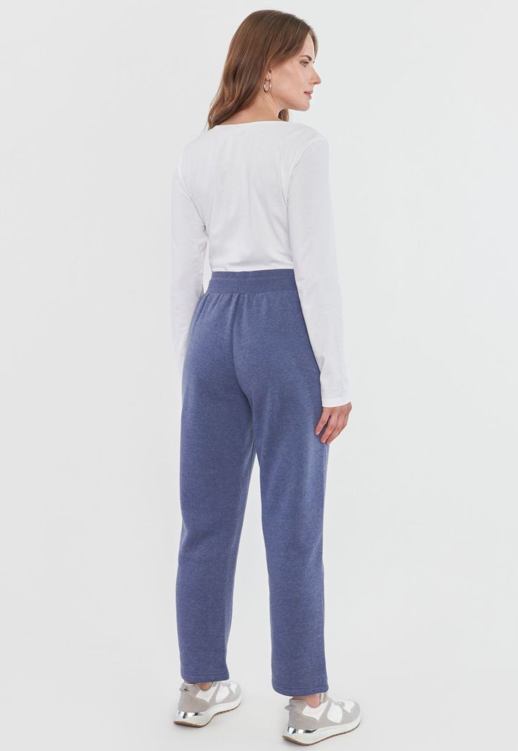 Pantalón Mujer Jogger Navy Melange Corona-2