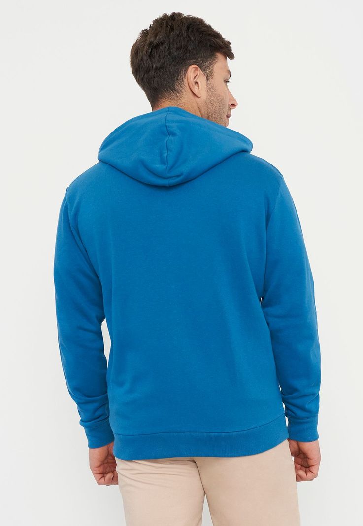 Polerón Hombre Petrol Full Zipper Corona-2