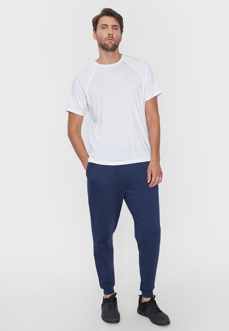 Buzo Hombre Deportivo Jogger Liso Color Navy Corona-0