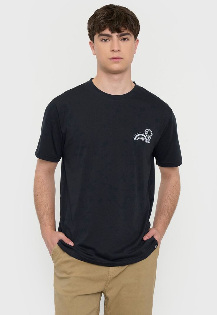 Polera Hombre Fun Summer Negro 2 Corona-0