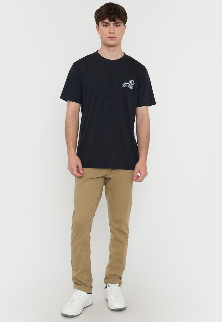 Polera Hombre Fun Summer Negro 2 Corona-3