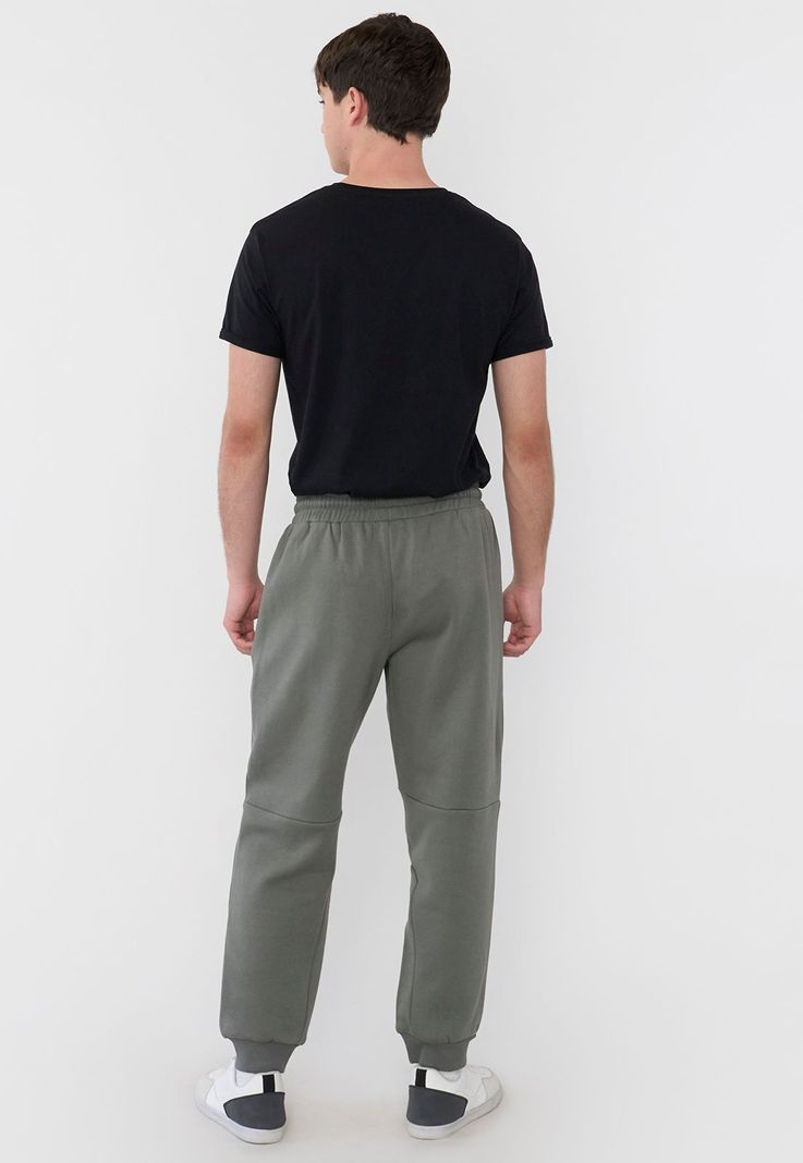 Buzo Hombre Jogger Print Verde Corona-2