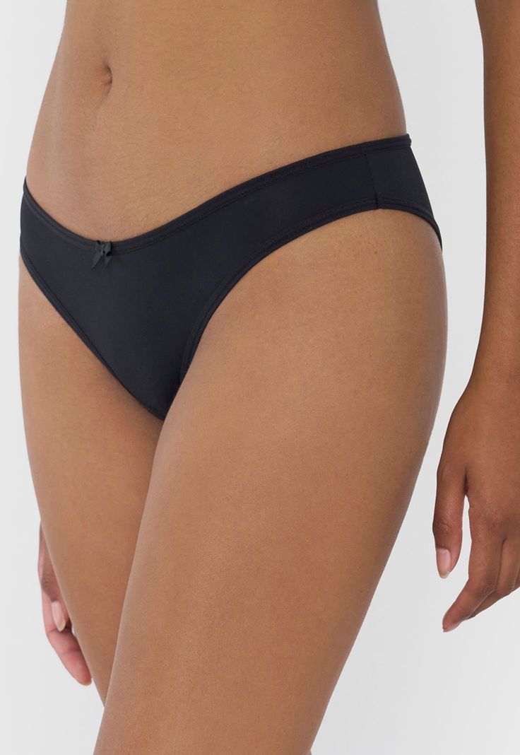Calzón Mujer Pantaleta Microfibra Negro Corona-3