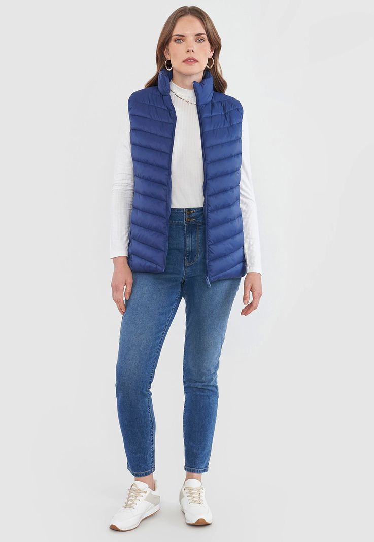 Parka Mujer Navy Sin Mangas Corona-3