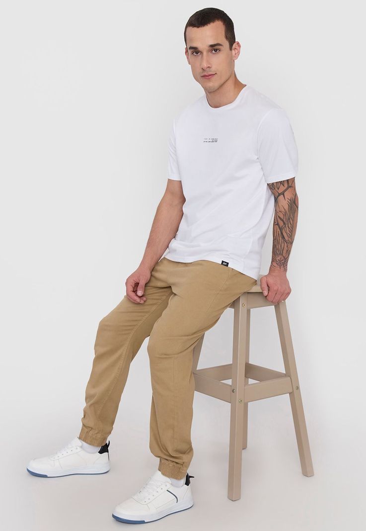 Pantalón Hombre Jogger Fit Camel Twill Corona-0