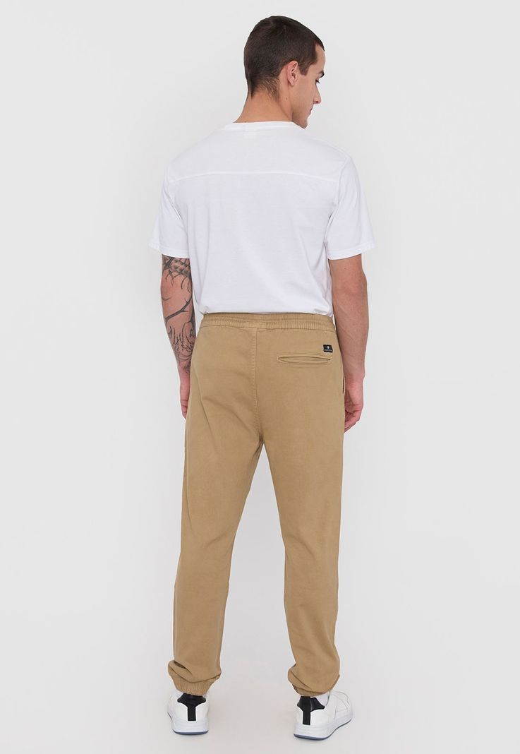 Pantalón Hombre Jogger Fit Camel Twill Corona-2
