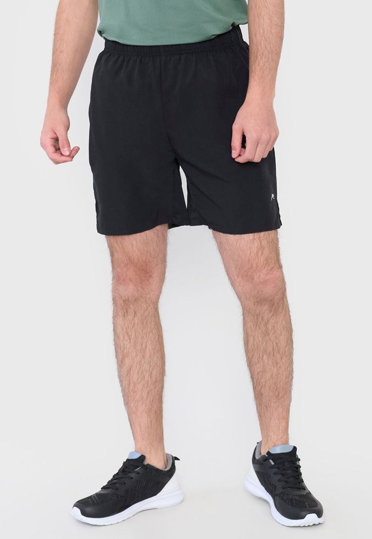 Short Hombre Deportivo II Negro Corona-1