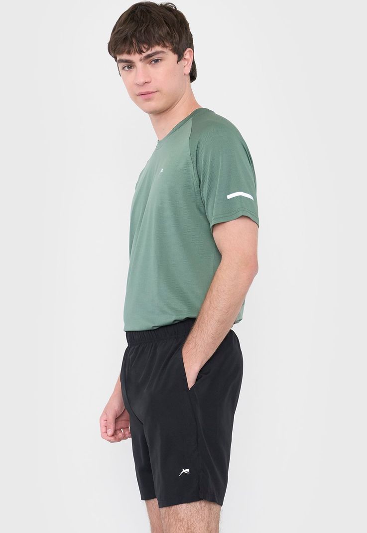 Short Hombre Deportivo II Negro Corona-3