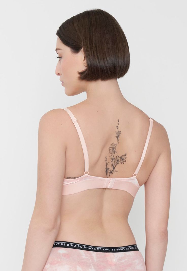 Sostén Mujer Push Up Copa C Coral Tie Dye Corona-1