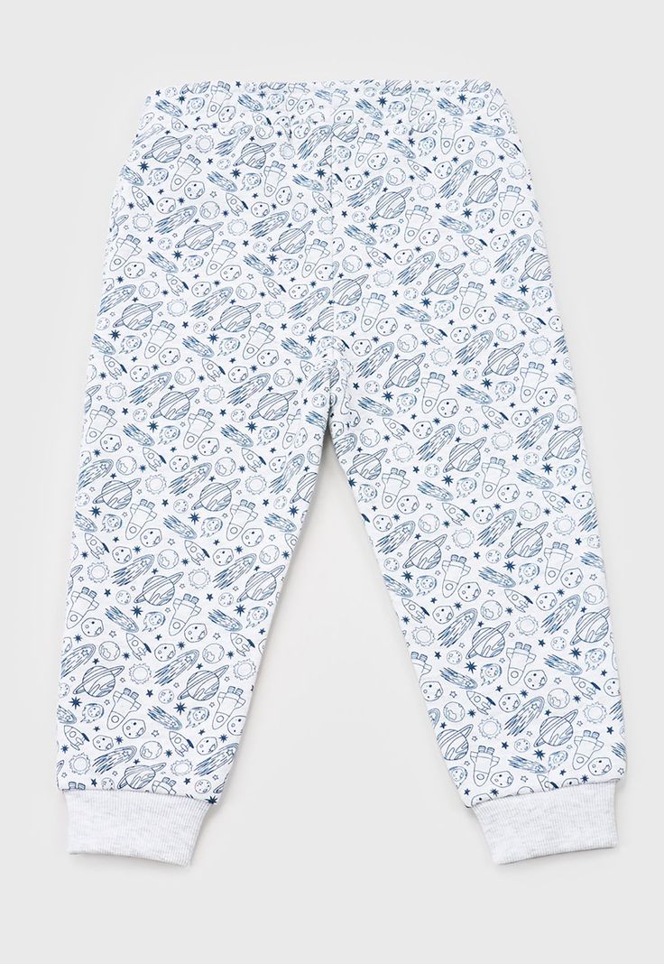 Pantalon De Buzo Bebe Niño Fullprint Gris Corona-1