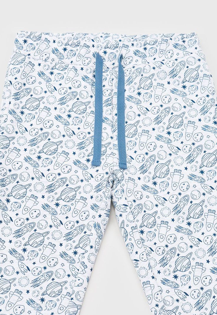 Pantalon De Buzo Bebe Niño Fullprint Gris Corona-2