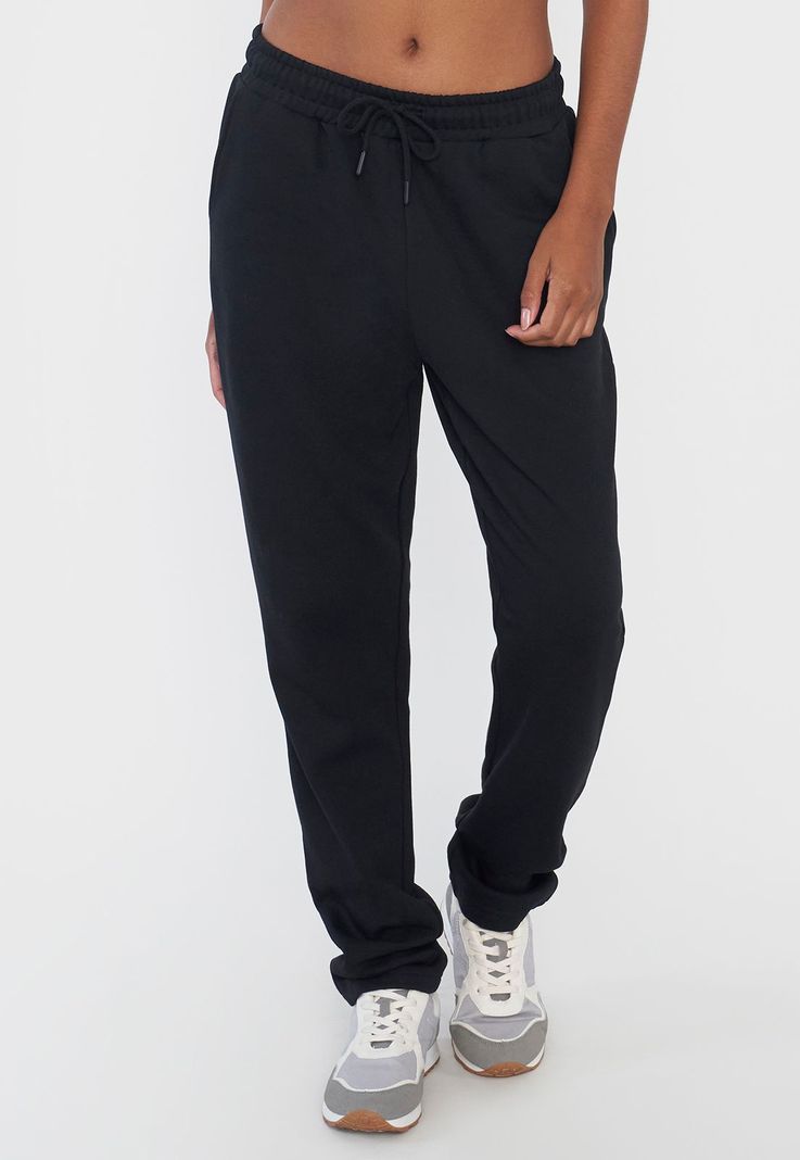 Buzo Mujer Deportivo Pitillo Negro Corona-1