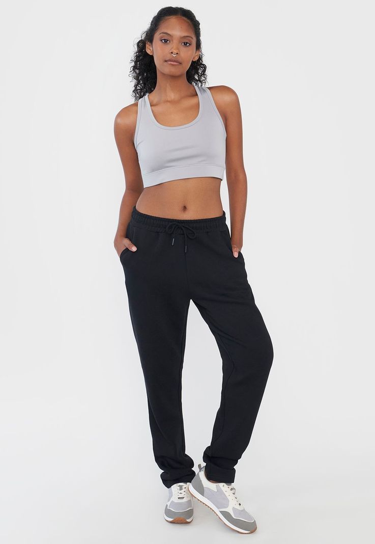Buzo Mujer Deportivo Pitillo Negro Corona-3