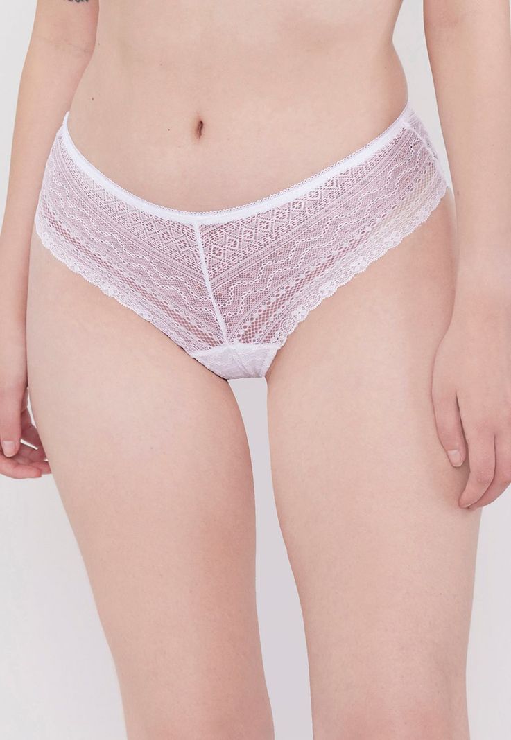 Pantaleta Mujer Ecru Full Lace Corona-1