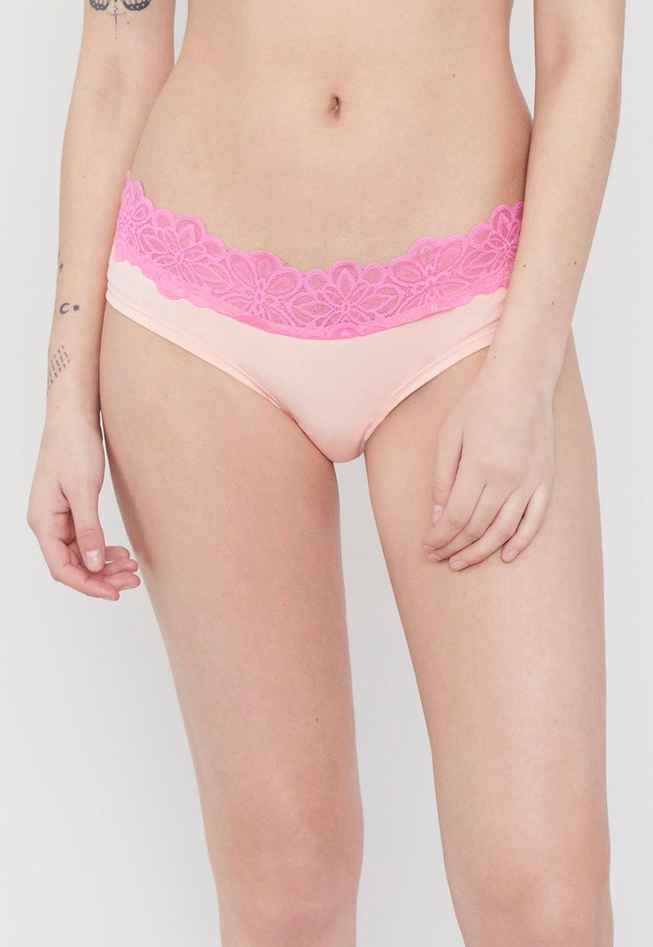 Pantaleta Mujer Cotton Coral Corona-1
