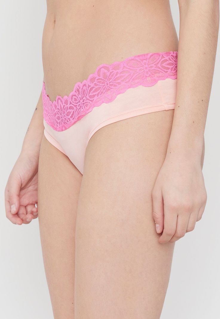 Pantaleta Mujer Cotton Coral Corona-3