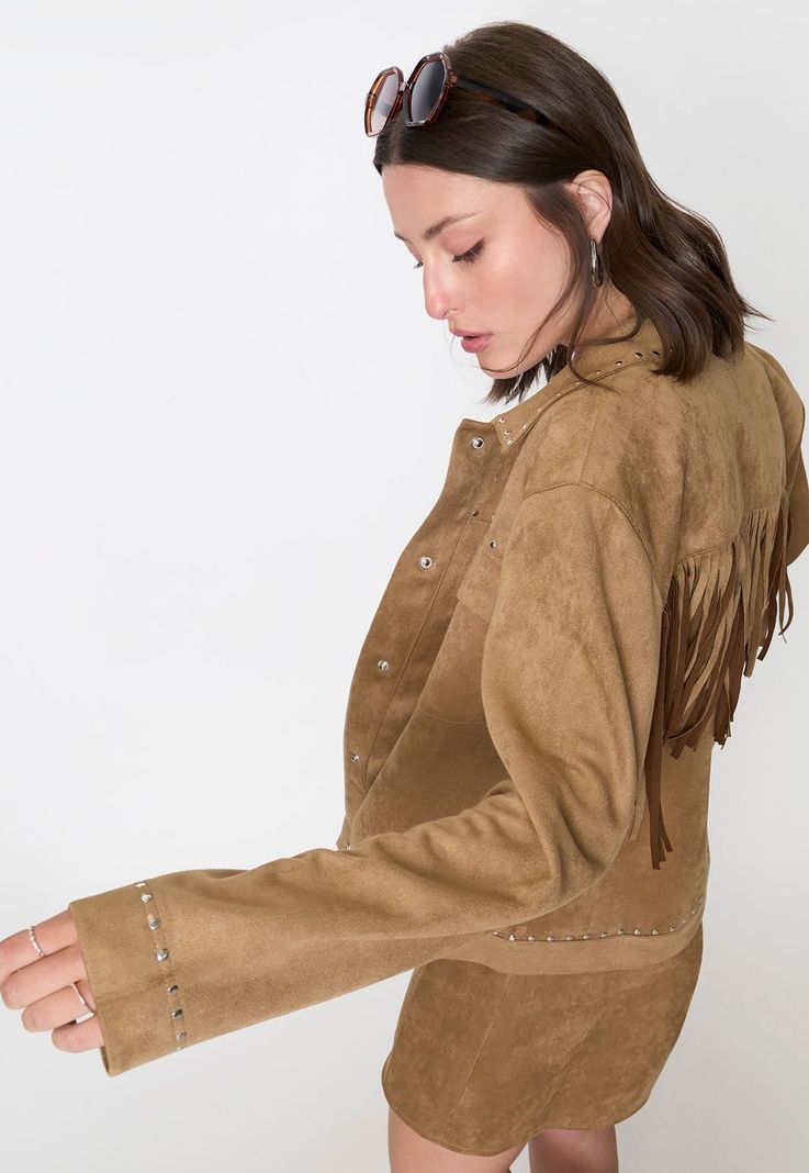 Chaqueta Mujer Western Camel Corona-0
