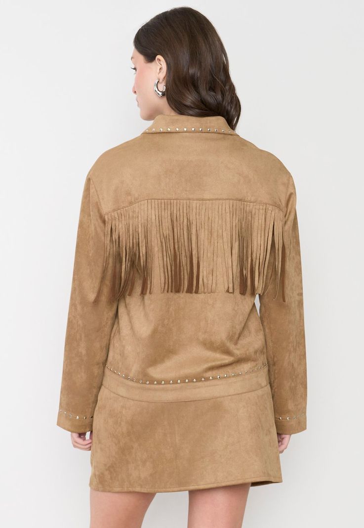 Chaqueta Mujer Western Camel Corona-2