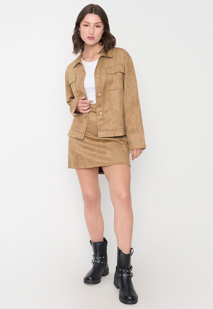 Chaqueta Mujer Western Camel Corona-3