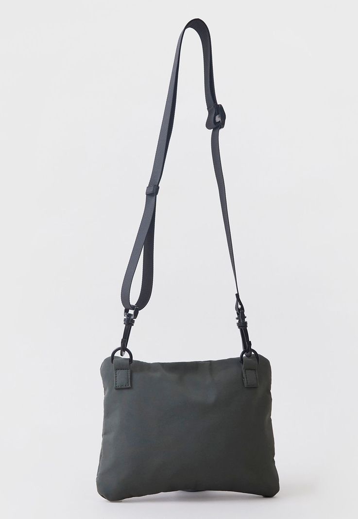 Bolso Bandolera Hombre Mesh Verde Corona-1