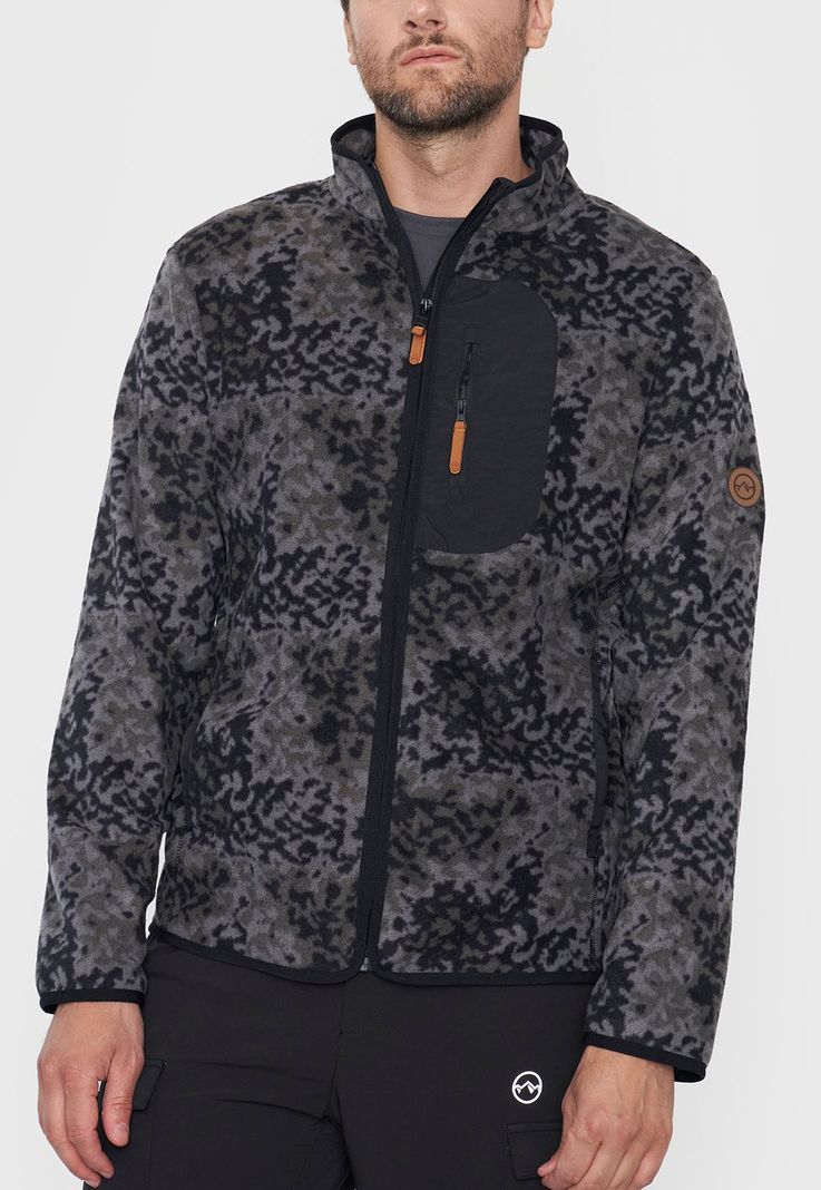 Polar Outdoor Hombre Fullprint Negro Corona-2