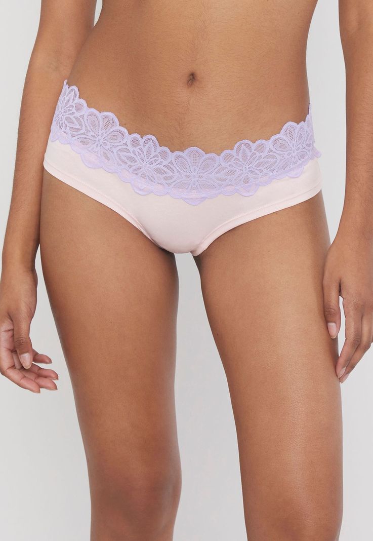 Pantaleta Mujer Cotton Rosado Corona-0