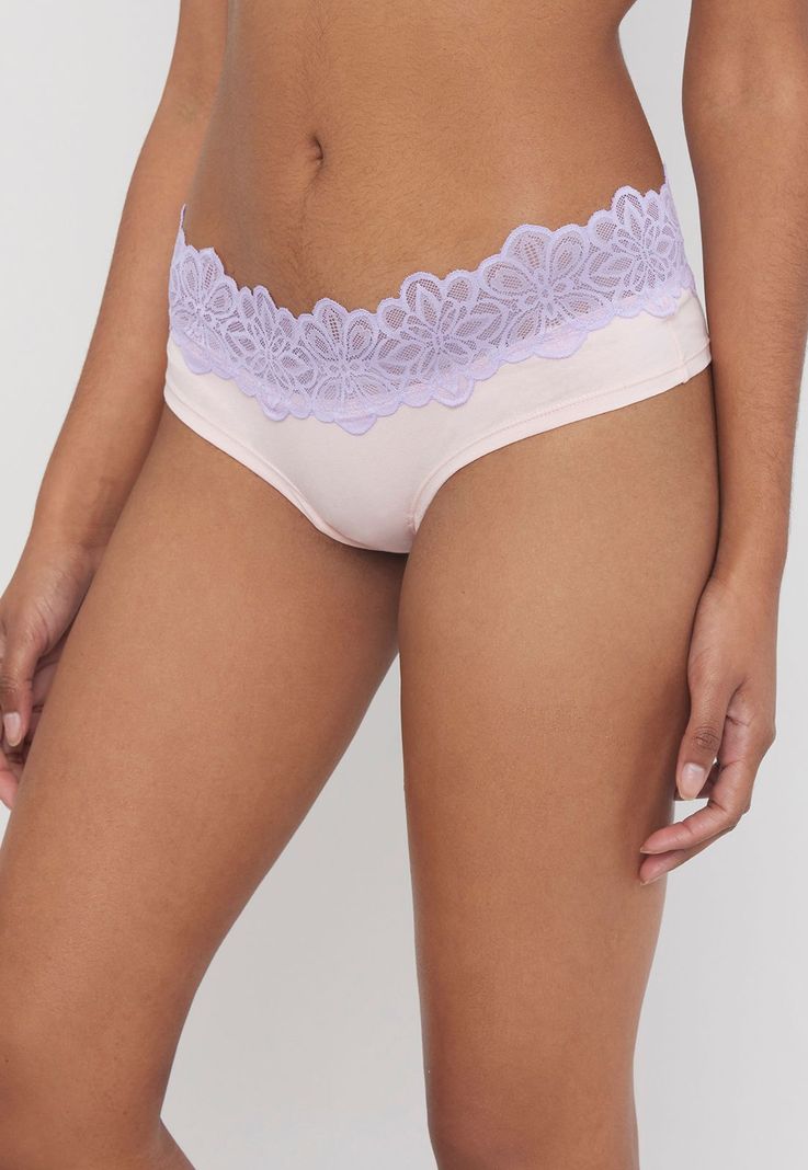 Pantaleta Mujer Cotton Rosado Corona-2