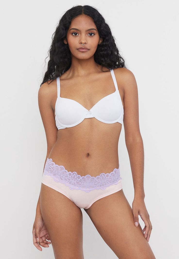 Pantaleta Mujer Cotton Rosado Corona-3
