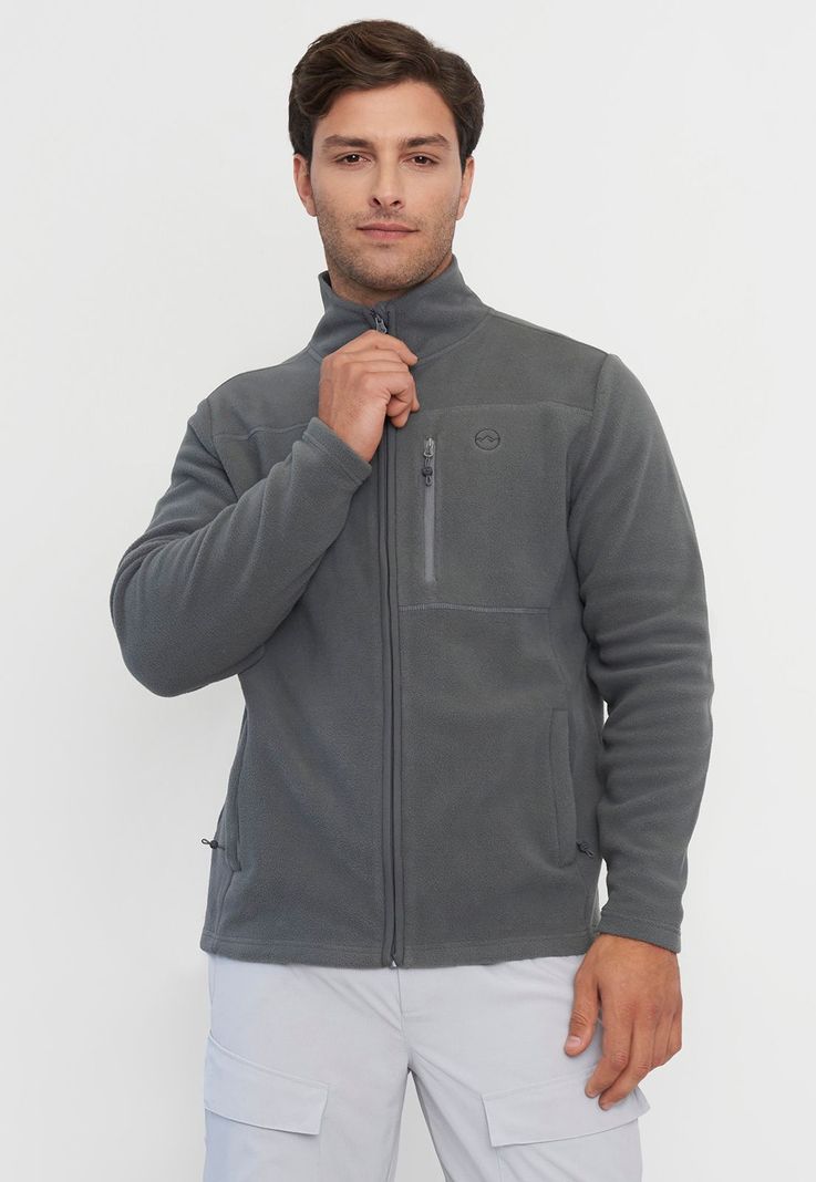 Polar Outdoor Hombre Básico Gris Liso Corona-0